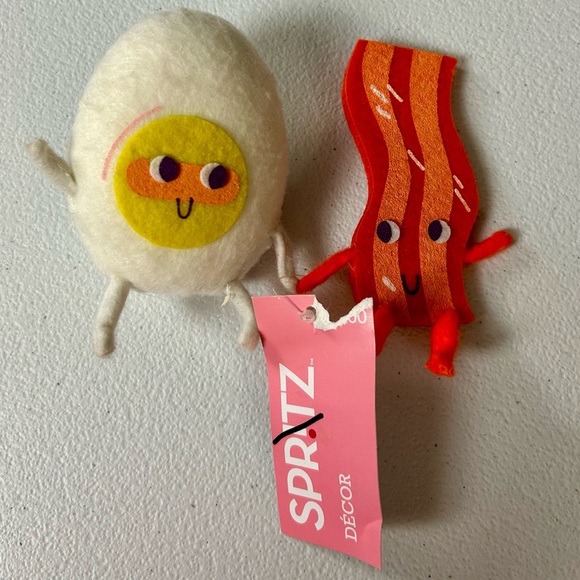 Spritz Accents Eggs Bacon Spritz 223 Target Felt Duo Figure Valentines Day Nwt Poshmark